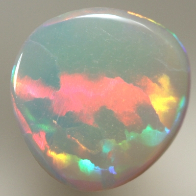 SOLID SEMI BLACK OPAL Bright, crisp Broad Rolling Flash 